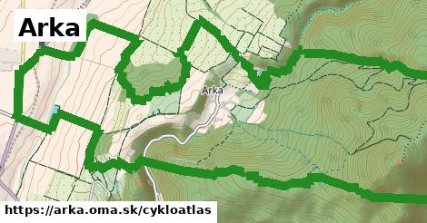 ikona Cyklo cykloatlas v arka