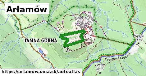 ikona Mapa autoatlas v arlamow