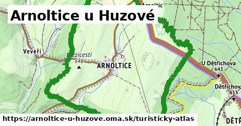ikona Turistická mapa turisticky-atlas v arnoltice-u-huzove