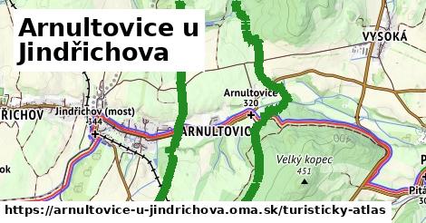 ikona Turistická mapa turisticky-atlas v arnultovice-u-jindrichova