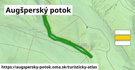 ikona Turistická mapa turisticky-atlas v augspersky-potok