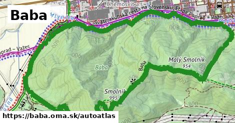 ikona Mapa autoatlas v baba