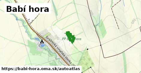 ikona Mapa autoatlas v babi-hora