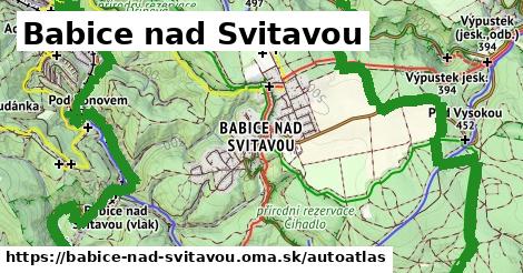 ikona Mapa autoatlas v babice-nad-svitavou