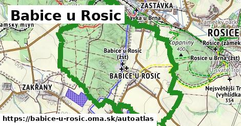 ikona Mapa autoatlas v babice-u-rosic