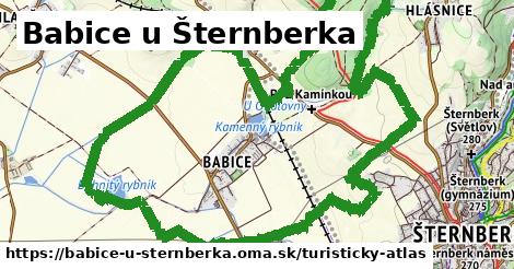 ikona Turistická mapa turisticky-atlas v babice-u-sternberka