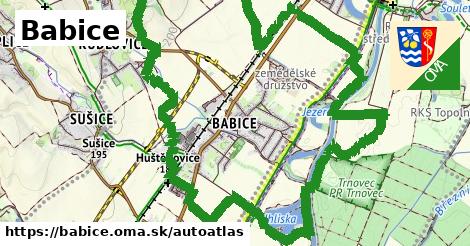 ikona Mapa autoatlas v babice