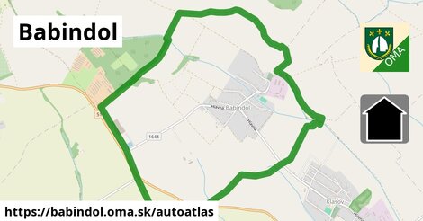 ikona Mapa autoatlas v babindol