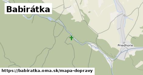 ikona Mapa dopravy mapa-dopravy v babiratka