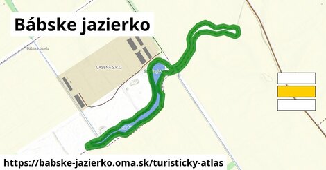 ikona Turistická mapa turisticky-atlas v babske-jazierko