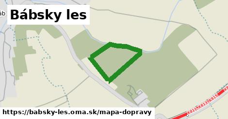 ikona Mapa dopravy mapa-dopravy v babsky-les