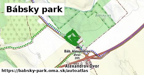 ikona Mapa autoatlas v babsky-park