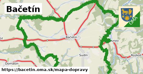 ikona Mapa dopravy mapa-dopravy v bacetin