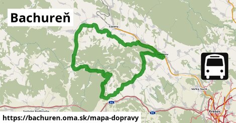 ikona Mapa dopravy mapa-dopravy v bachuren