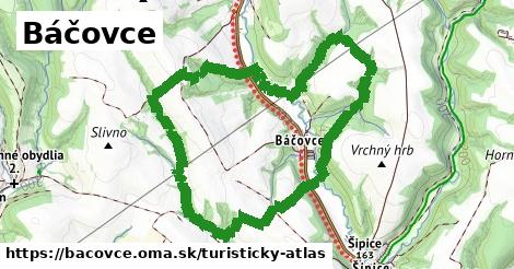 ikona Turistická mapa turisticky-atlas v bacovce