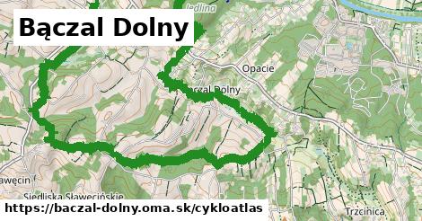 ikona Cyklo cykloatlas v baczal-dolny