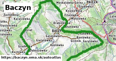 ikona Mapa autoatlas v baczyn