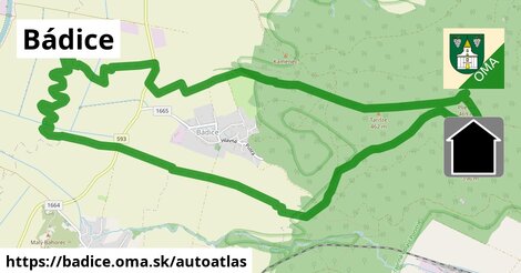 ikona Mapa autoatlas v badice