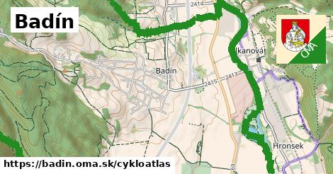 ikona Cyklo cykloatlas v badin