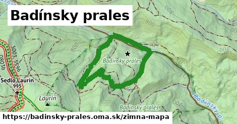 ikona Zimná mapa zimna-mapa v badinsky-prales