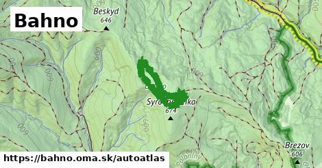 ikona Mapa autoatlas v bahno