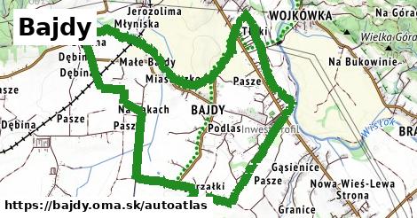 ikona Mapa autoatlas v bajdy