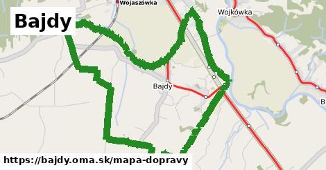 ikona Mapa dopravy mapa-dopravy v bajdy