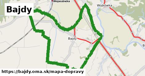 ikona Mapa dopravy mapa-dopravy v bajdy