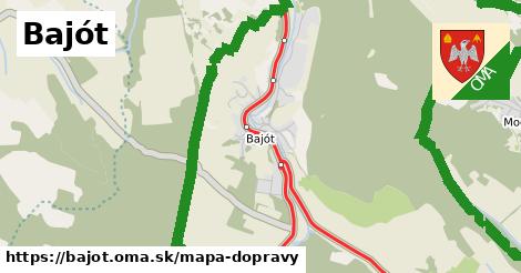 ikona Mapa dopravy mapa-dopravy v bajot