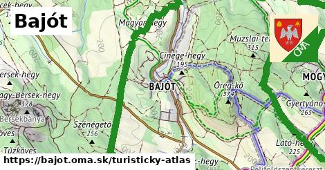 ikona Turistická mapa turisticky-atlas v bajot