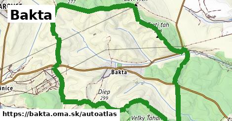 ikona Mapa autoatlas v bakta