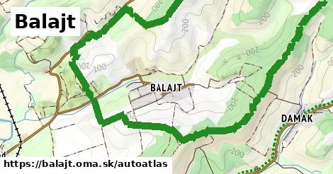 ikona Mapa autoatlas v balajt