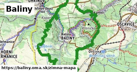 ikona Zimná mapa zimna-mapa v baliny