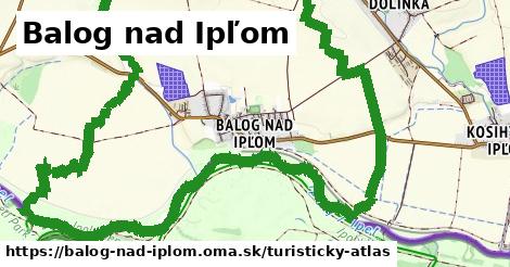 ikona Turistická mapa turisticky-atlas v balog-nad-iplom