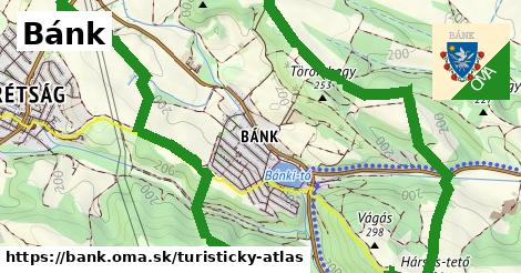 ikona Turistická mapa turisticky-atlas v bank