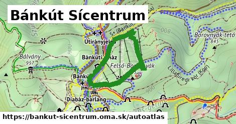 ulice v Bánkút Sícentrum