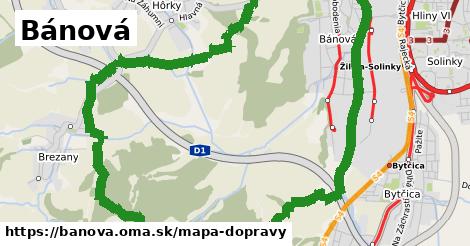 ikona Mapa dopravy mapa-dopravy v banova