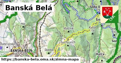 ikona Zimná mapa zimna-mapa v banska-bela