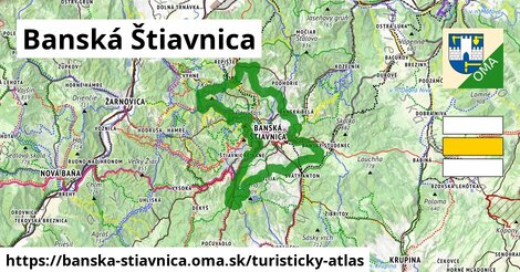 ikona Turistická mapa turisticky-atlas v banska-stiavnica