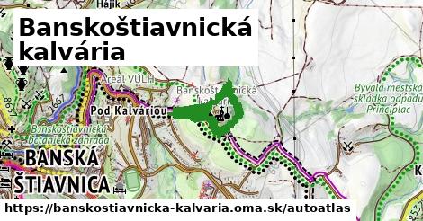 ulice v Banskoštiavnická kalvária