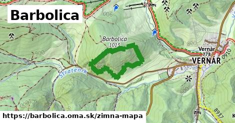ikona Zimná mapa zimna-mapa v barbolica