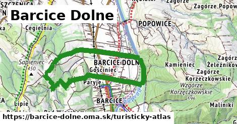 ikona Turistická mapa turisticky-atlas v barcice-dolne