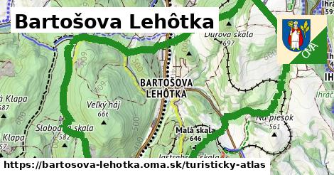 ikona Turistická mapa turisticky-atlas v bartosova-lehotka