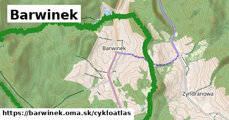 ikona Cyklo cykloatlas v barwinek