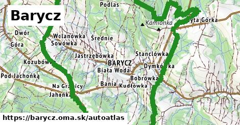 ikona Mapa autoatlas v barycz