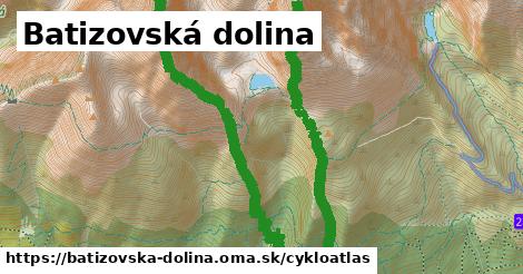 ikona Cyklo cykloatlas v batizovska-dolina