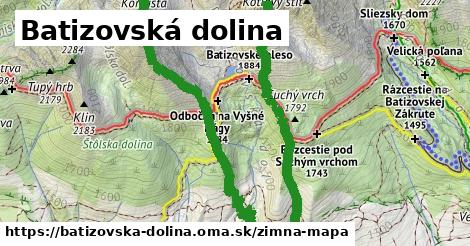 ikona Zimná mapa zimna-mapa v batizovska-dolina