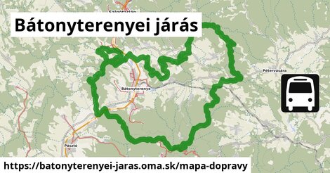 ikona Mapa dopravy mapa-dopravy v batonyterenyei-jaras