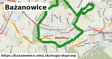 ikona Mapa dopravy mapa-dopravy v bazanowice