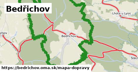 ikona Mapa dopravy mapa-dopravy v bedrichov